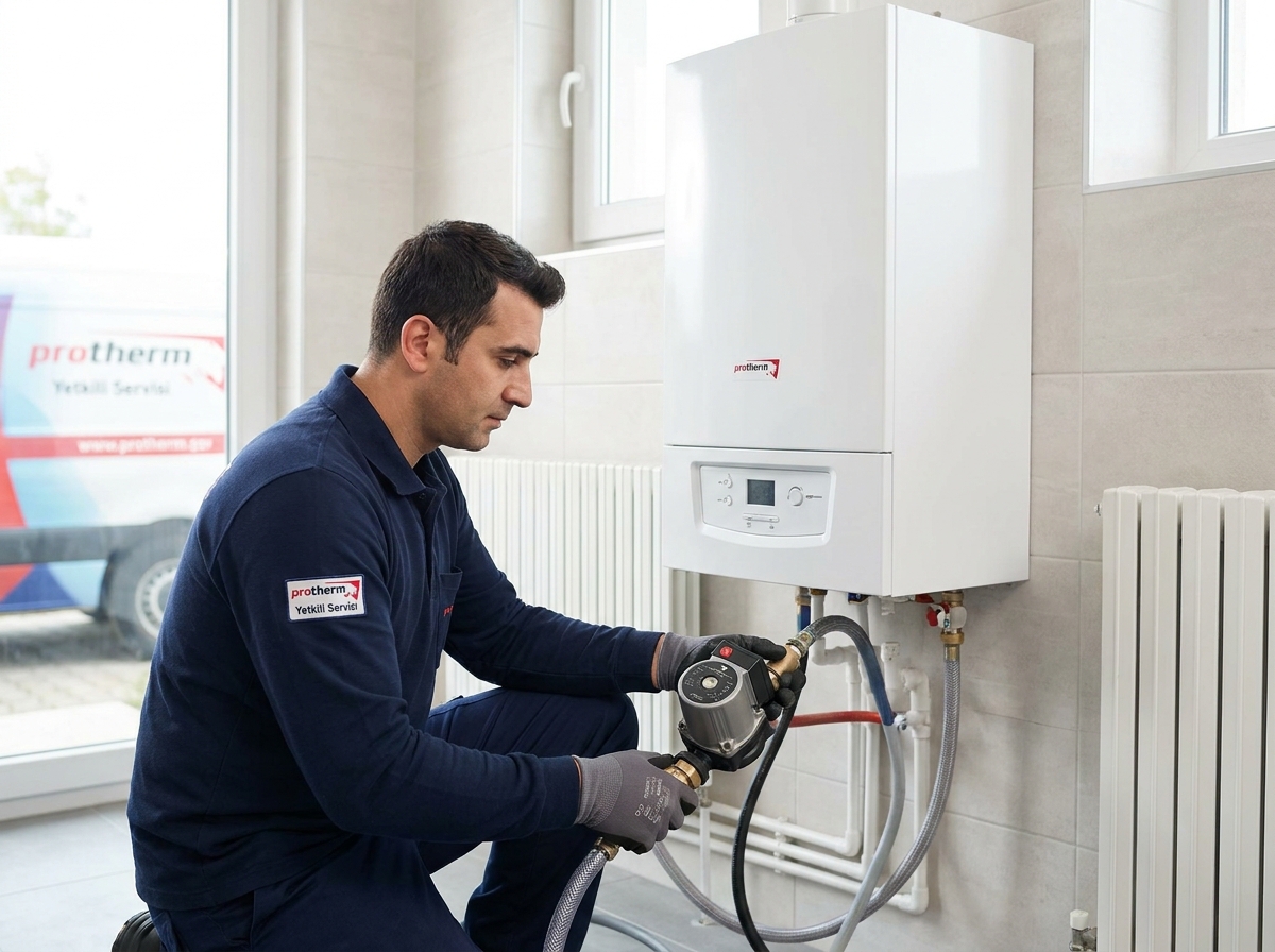 Protherm Kombi Petek Temizliği